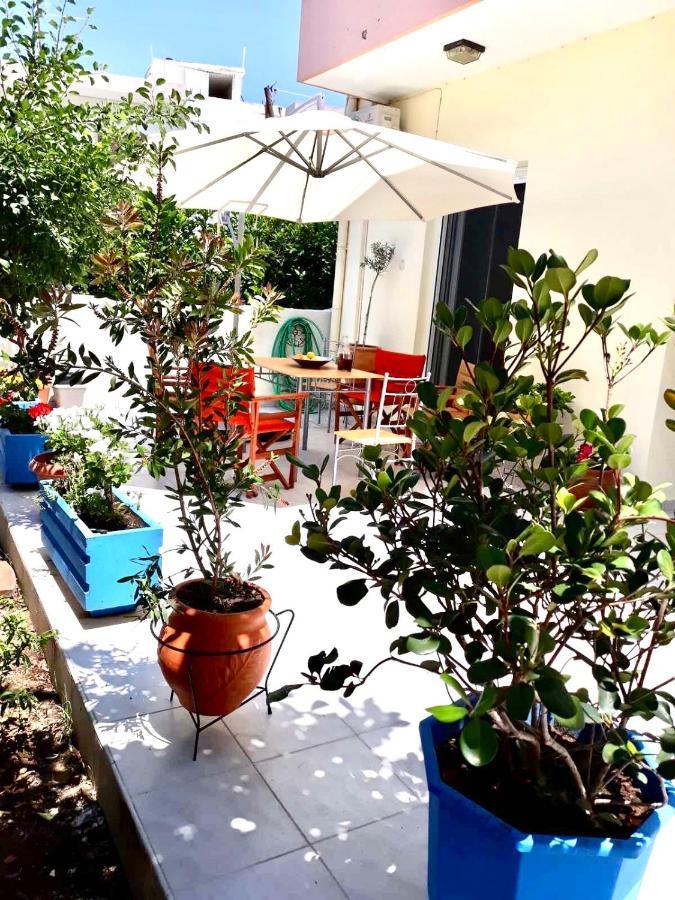 Marble Cool 2-Bedroom Down Town Yard House Kíssamos Exteriör bild